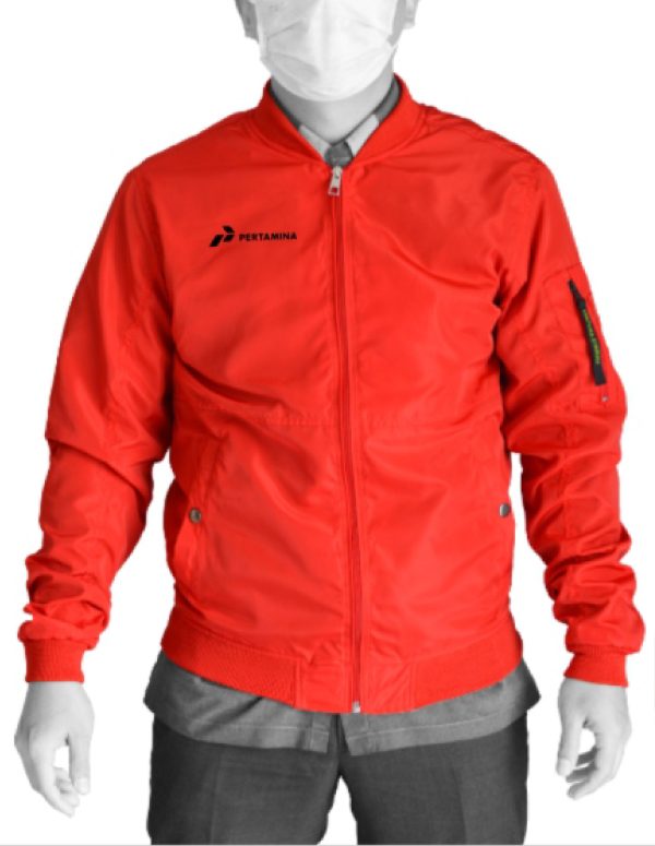 Jaket bomber bordir bandung 0813-2184-7425