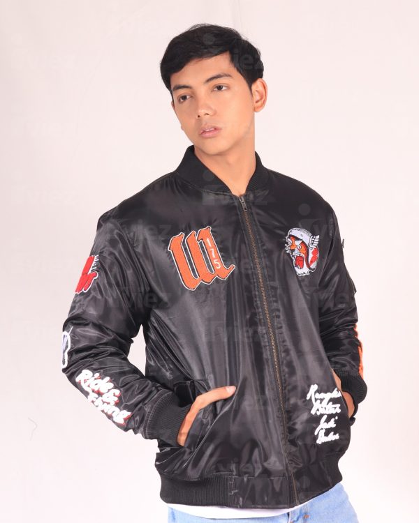 Jaket bomber bordir bandung 0813-2184-7425